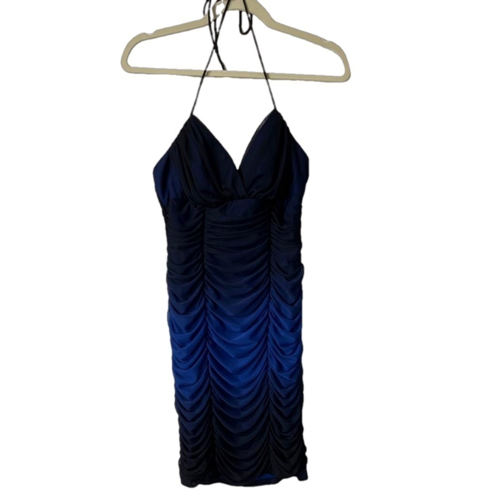 ⭐️ Laura Petites sexy black and blue dress